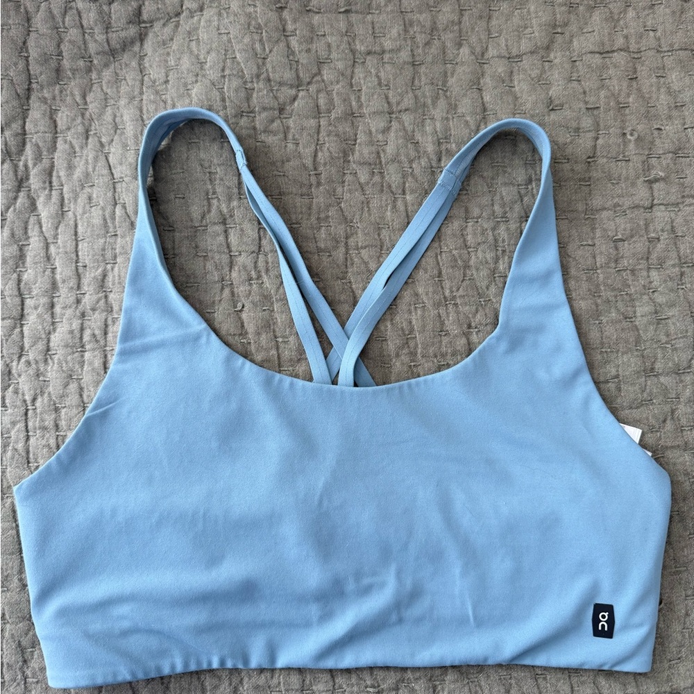 Blue On Cloud Movement Sports Bra